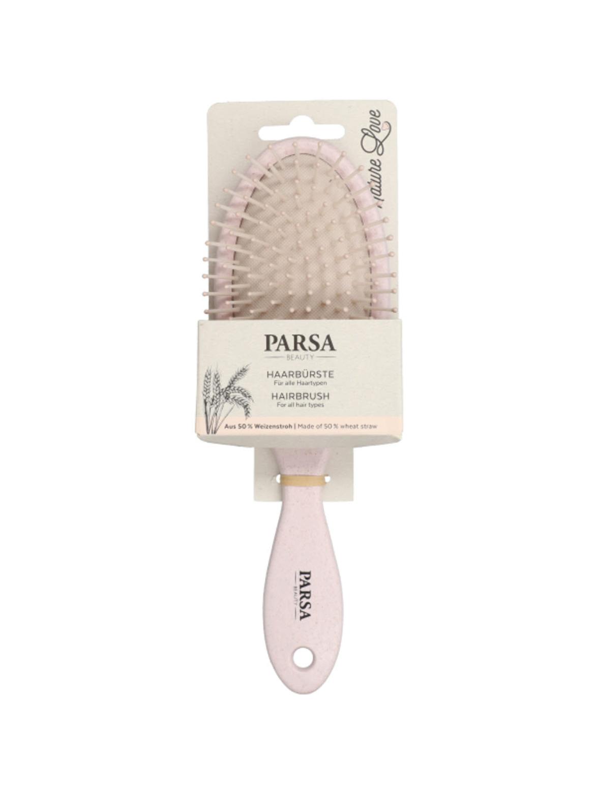 Parsa Beauty hajkefe, búzaszalmából, ovális