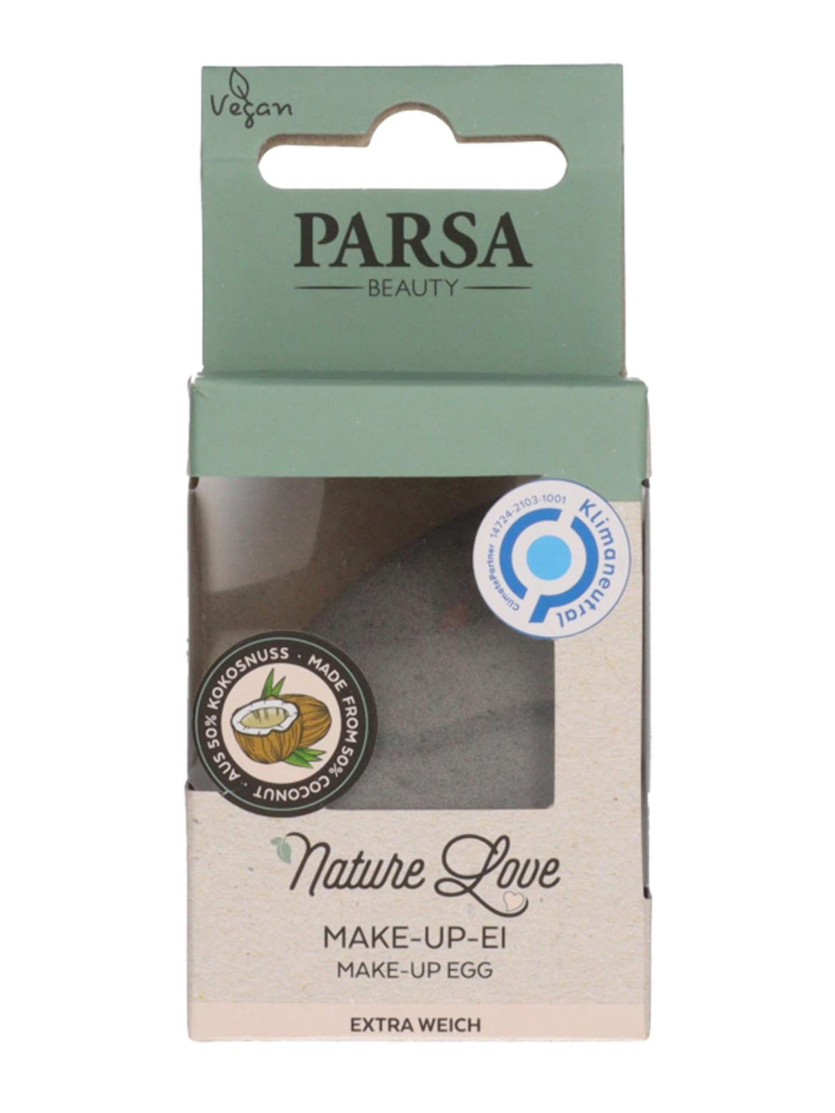 Parsa Beauty kókuszdió sminkszivacs tojás