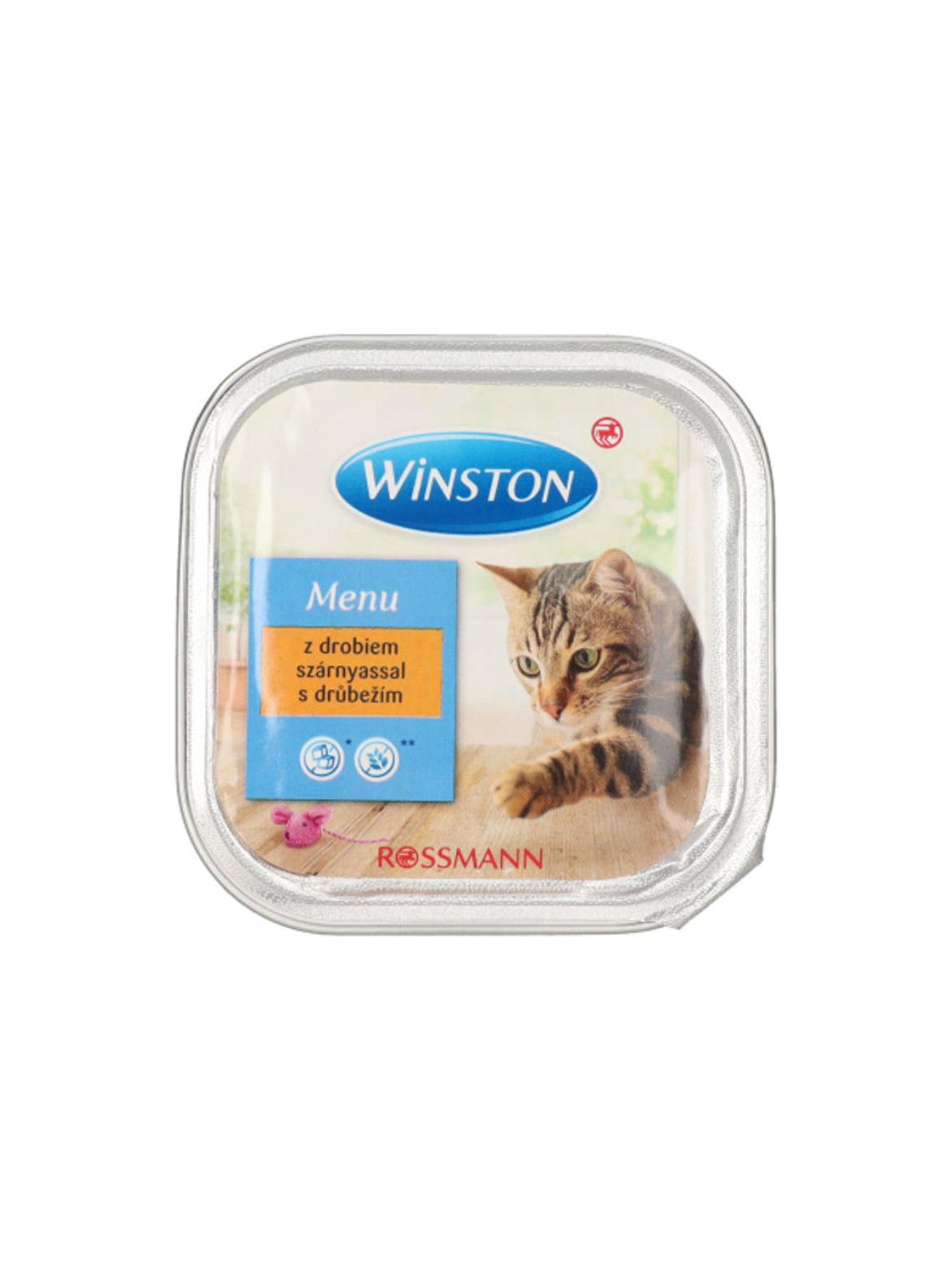 Winston Fenséges Menü alutál macskáknak, szárnyashússal
