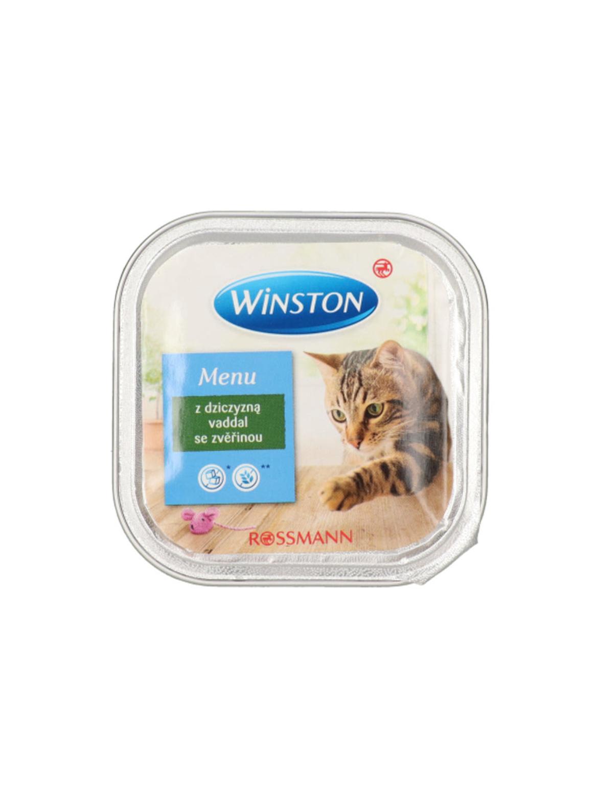 Winston Fenséges Menü alutál macskáknak, vad