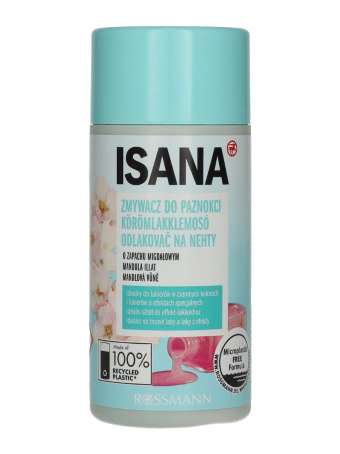 Isana acetonos körömlakklemosó, mandula