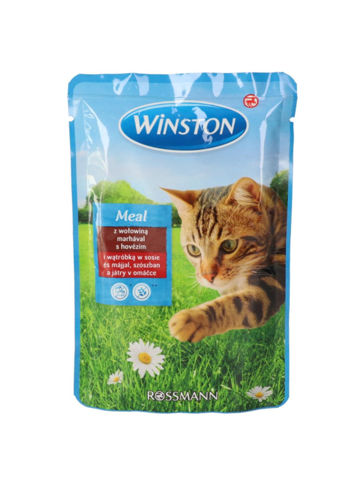 Winston marha, máj szószos alutasak macskáknak