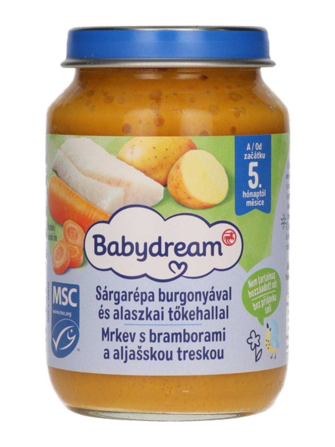 Babydream Bébiétel Sárgarépa Burgonya Hal Ízesítéssel 5 Hónapos Kortól