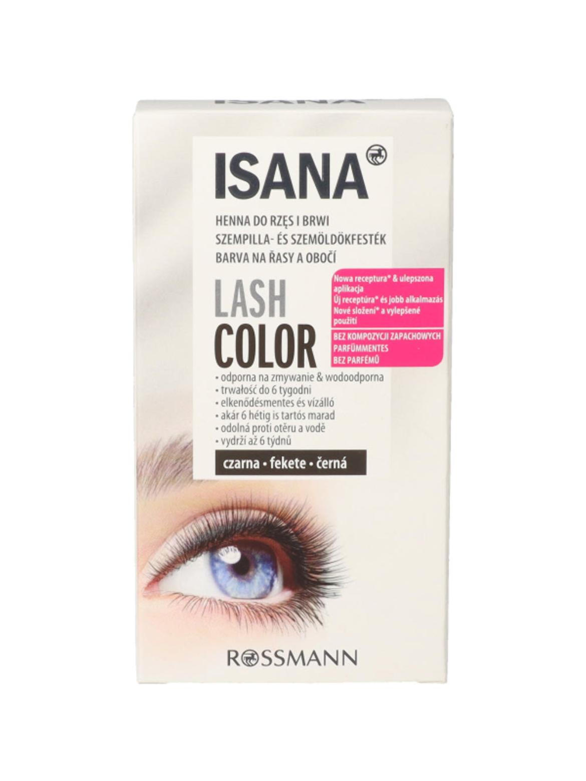 Isana Hair szemöldök- és szempillafesték, fekete