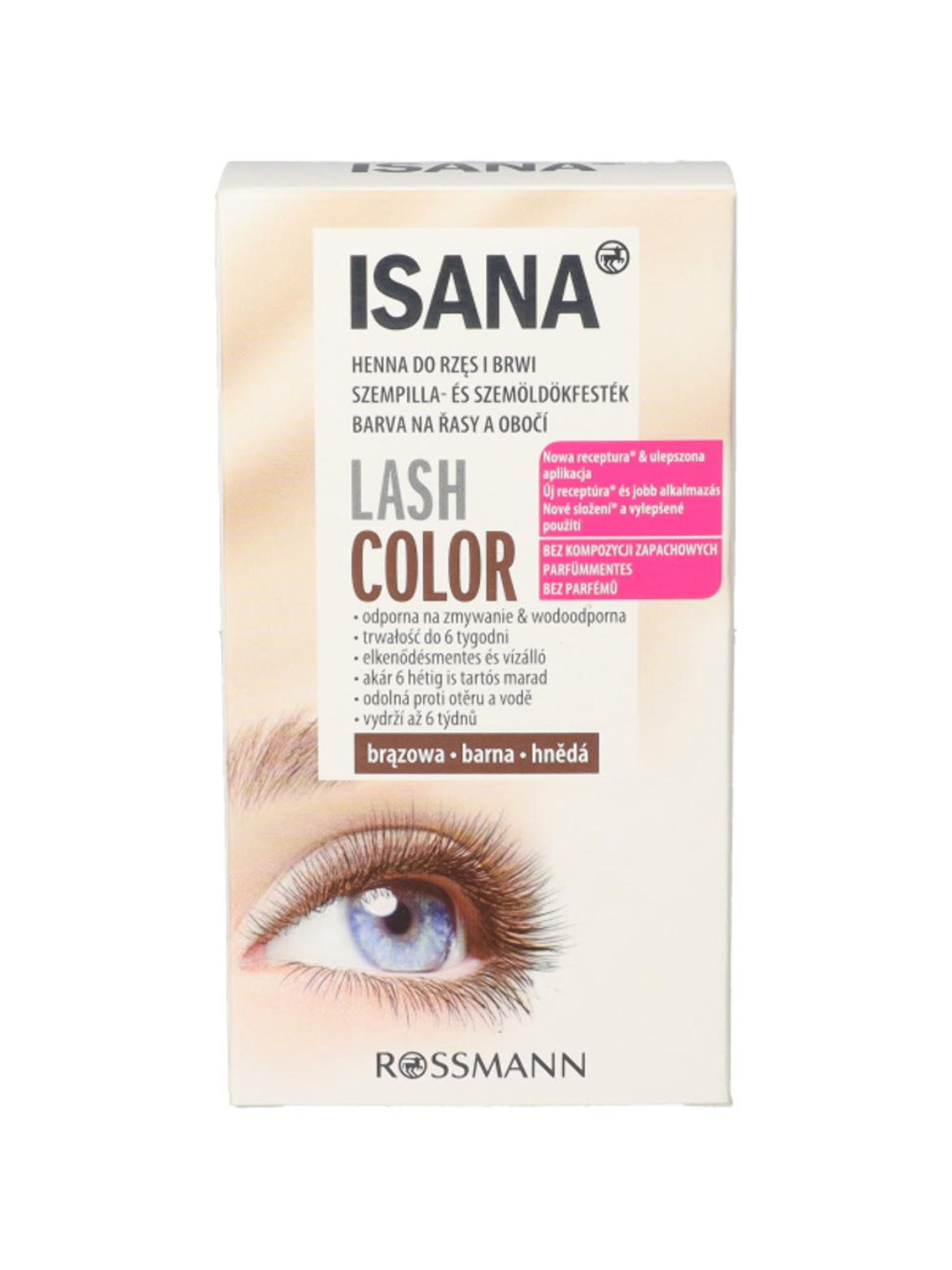 Isana Hair szemöldök- és szempillafesték, barna