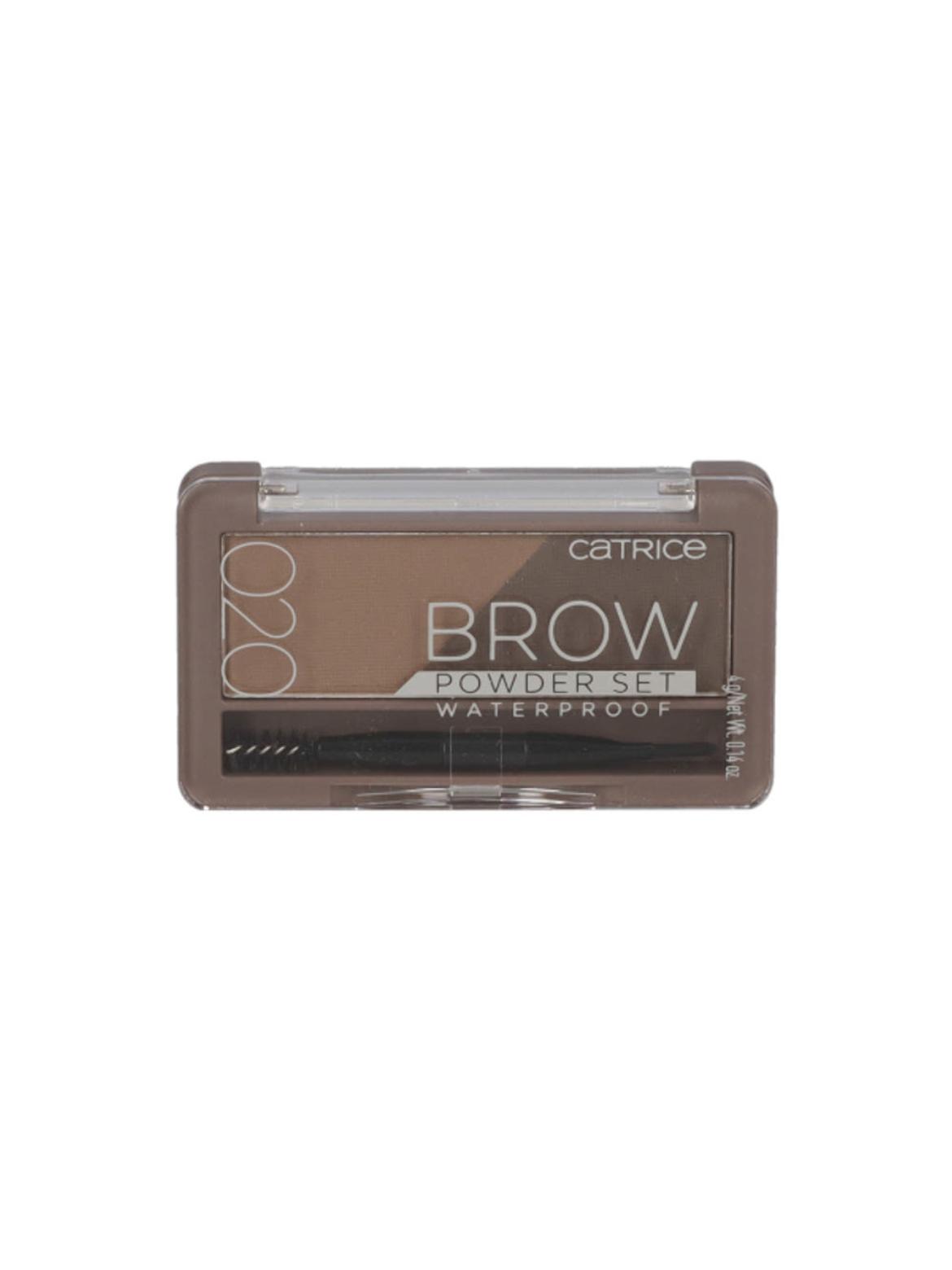 Catrice szemöldök púder szett, waterproof /020