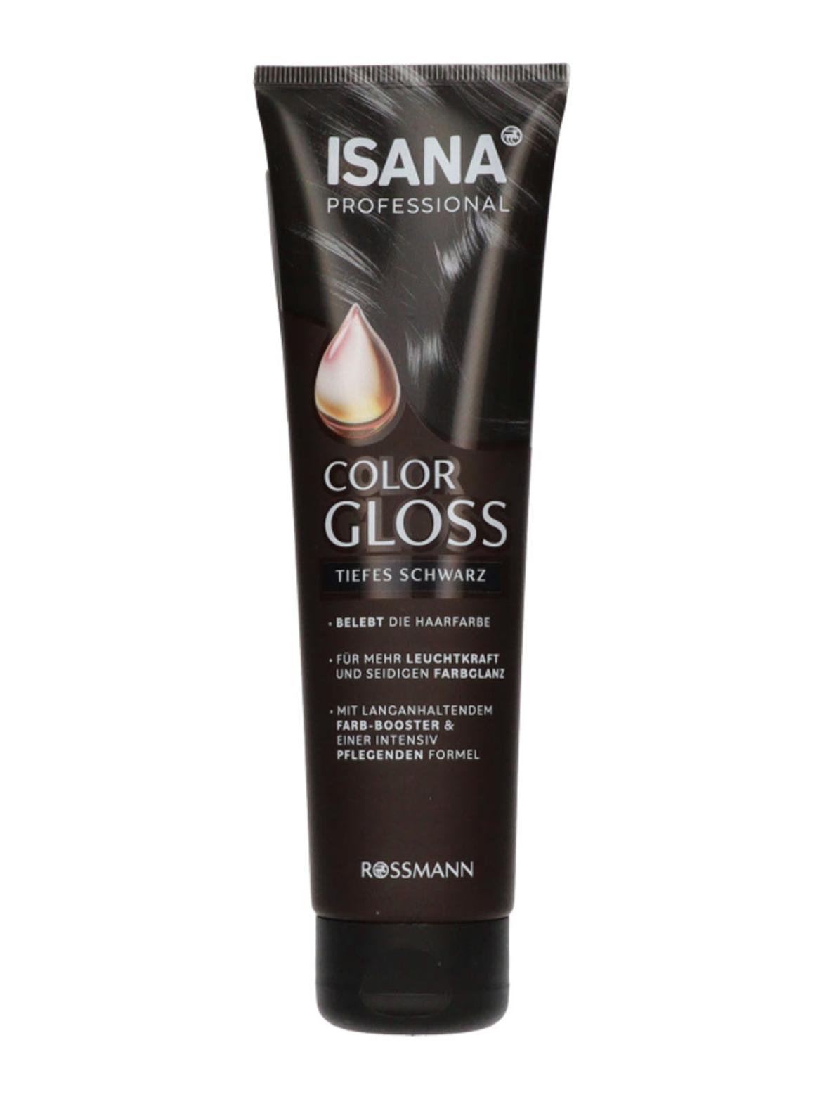 Isana Hair Professional Color Glossing hajszínmegújító krém /Deep Black