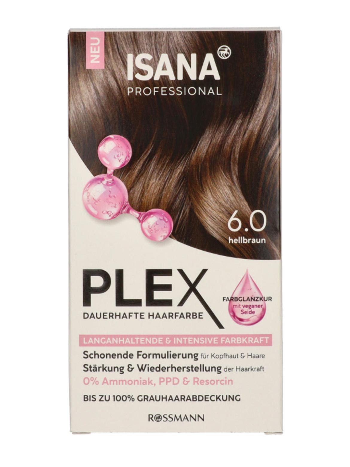 Isana Professional Plex hajfesték /6.0 világos barna