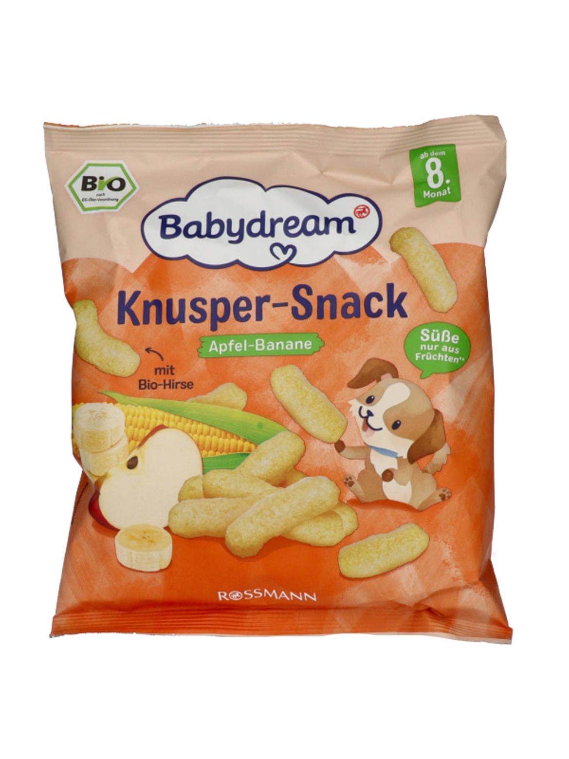 Babydream Bio snack 8 hónapos kortól,alma és banán