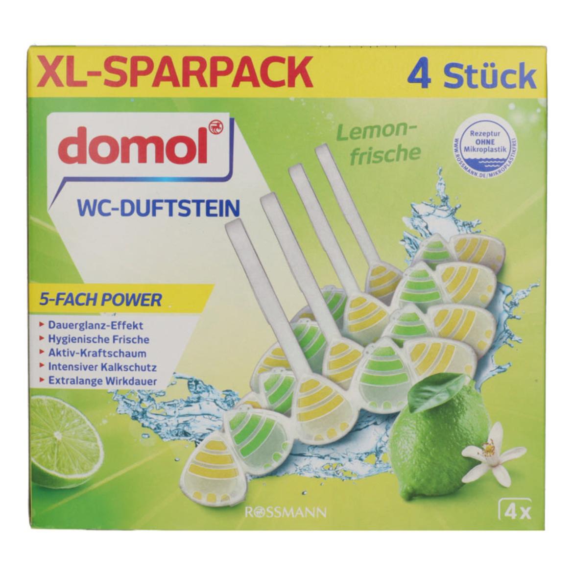 Domol Citrom WC-illatosító 4x55g
