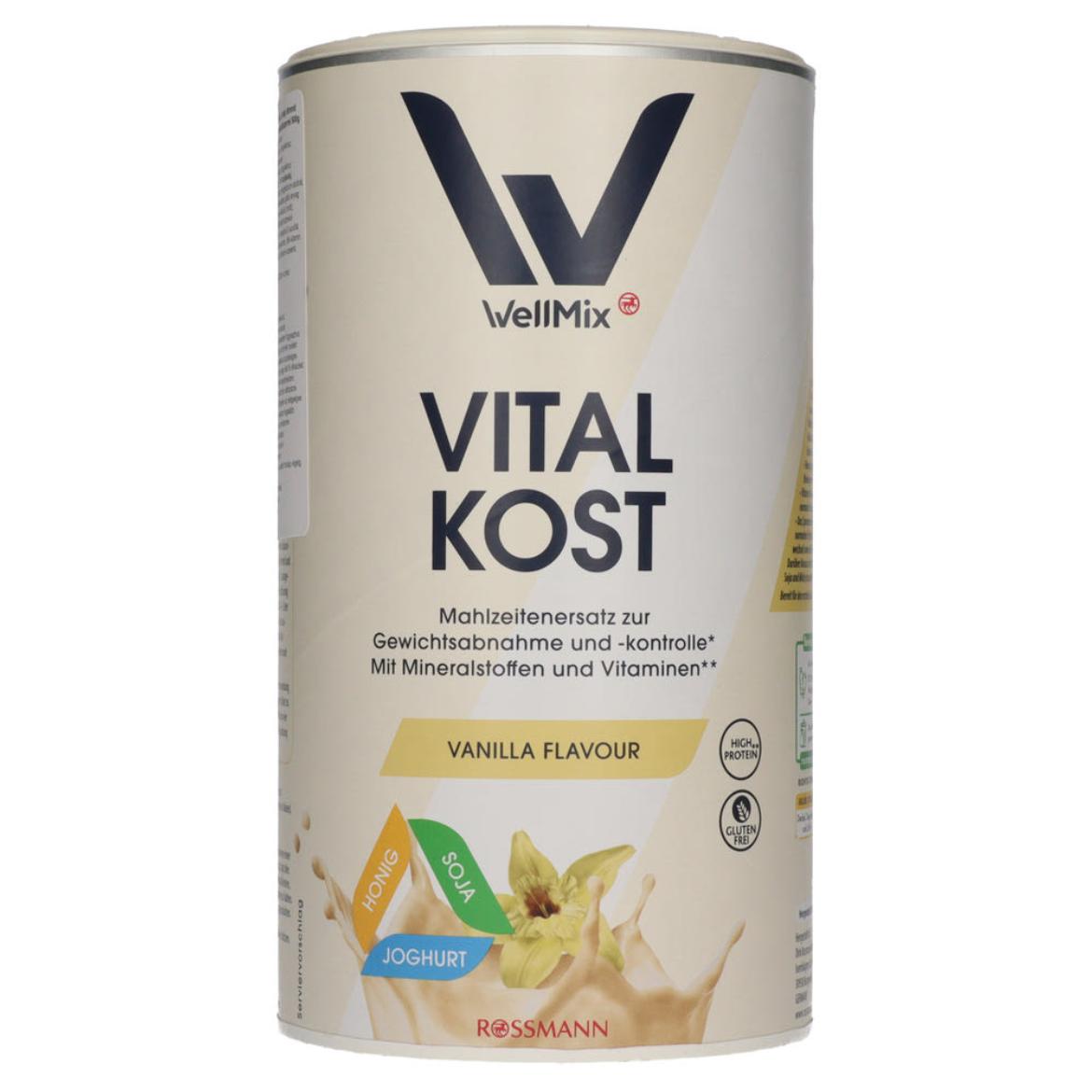 Well Mix Vitalkost étrend-kiegészítő /vanília