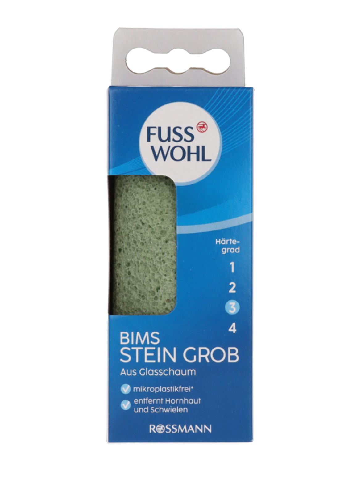 Fuss Wohl durva üveghabból készült habkő
