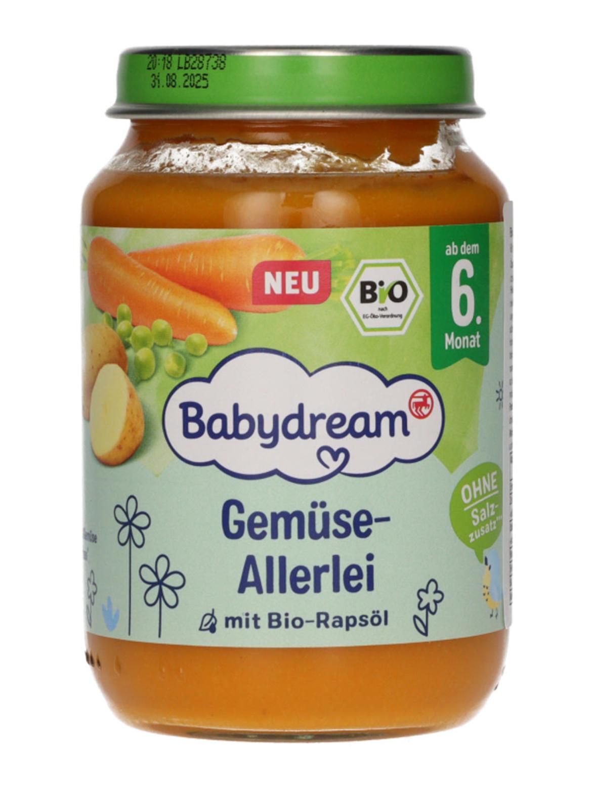 Babydream vegyes zöldségek 6 hónapos kortól