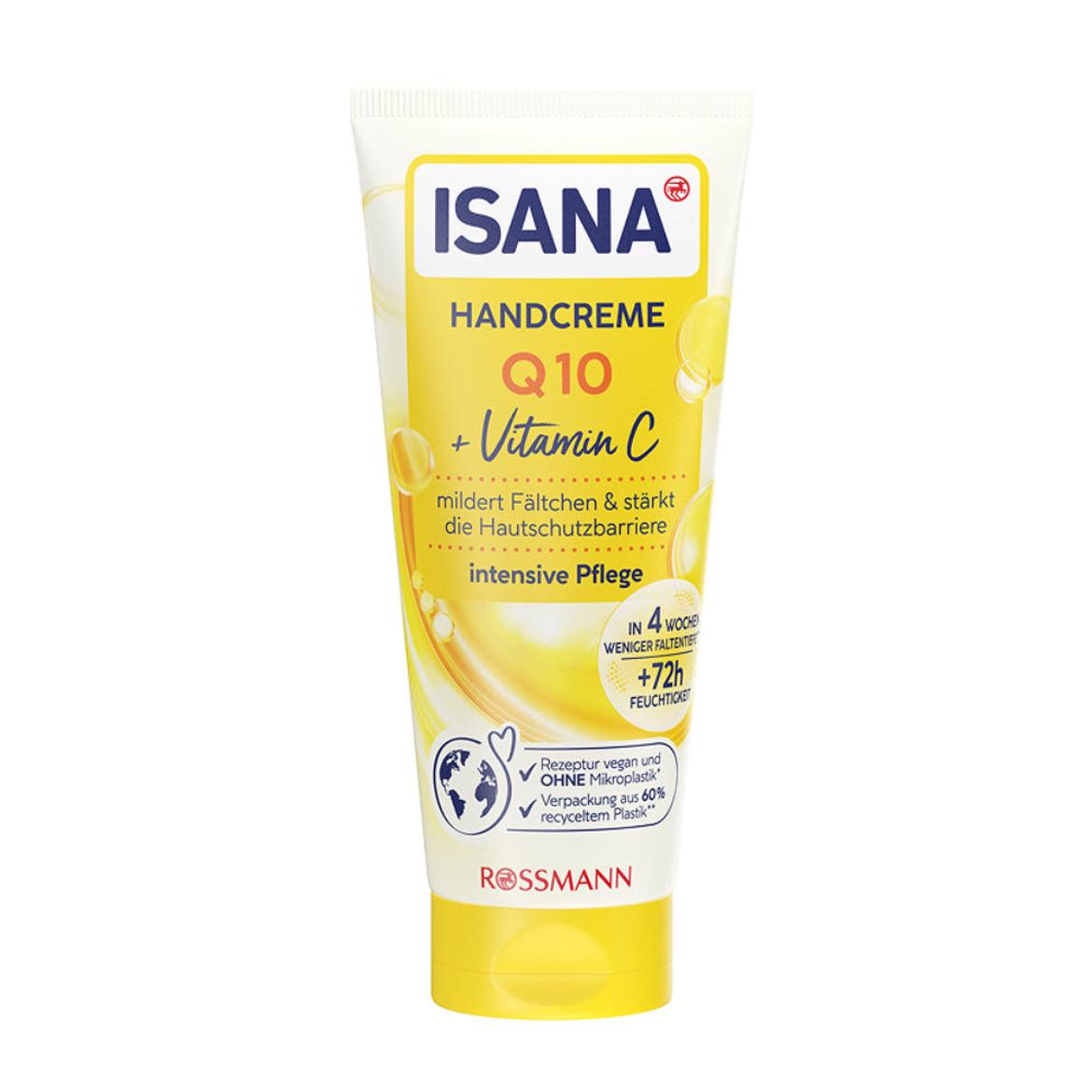 Isana Q10 + C vitamin kézkrém - 100 ml