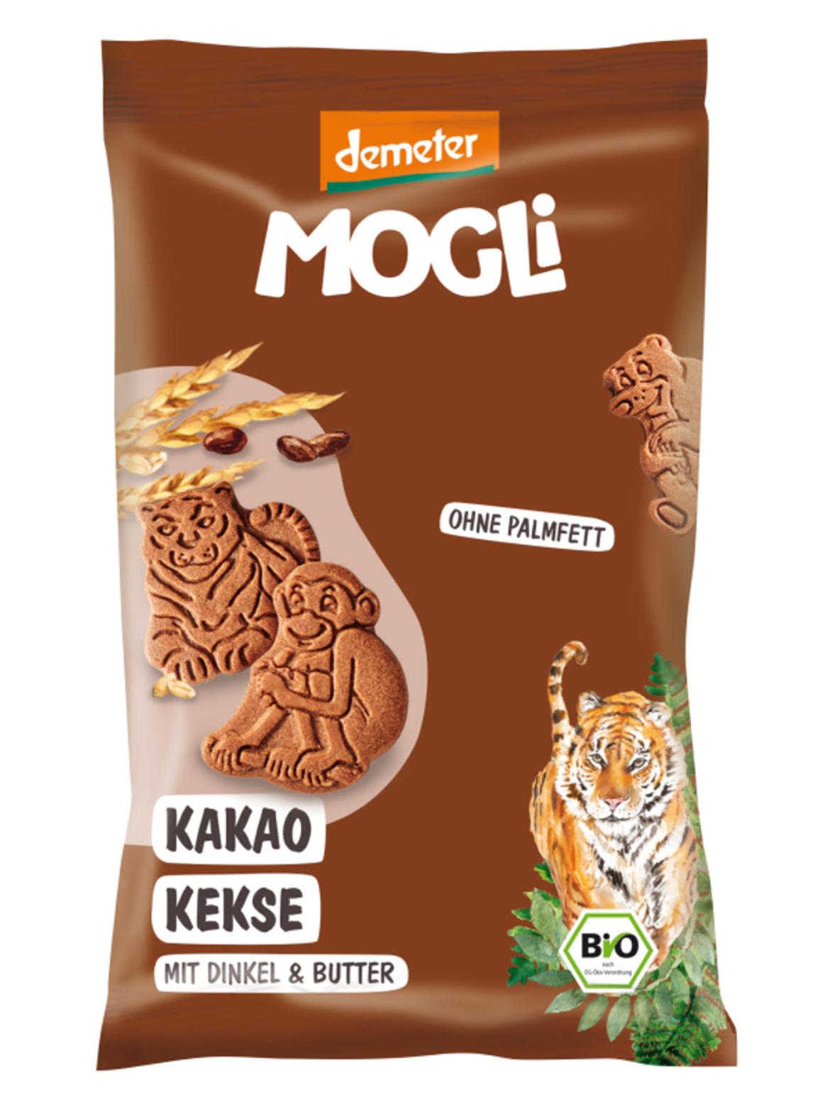 Mogli Bio Mini Tiger kakaós keksz