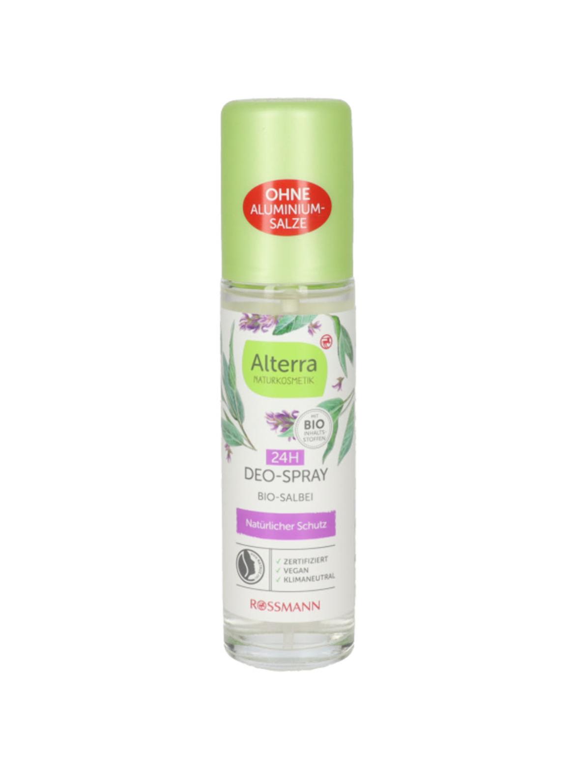 Alterra Naturkosmetik 24h deo -spray bio-zsálya