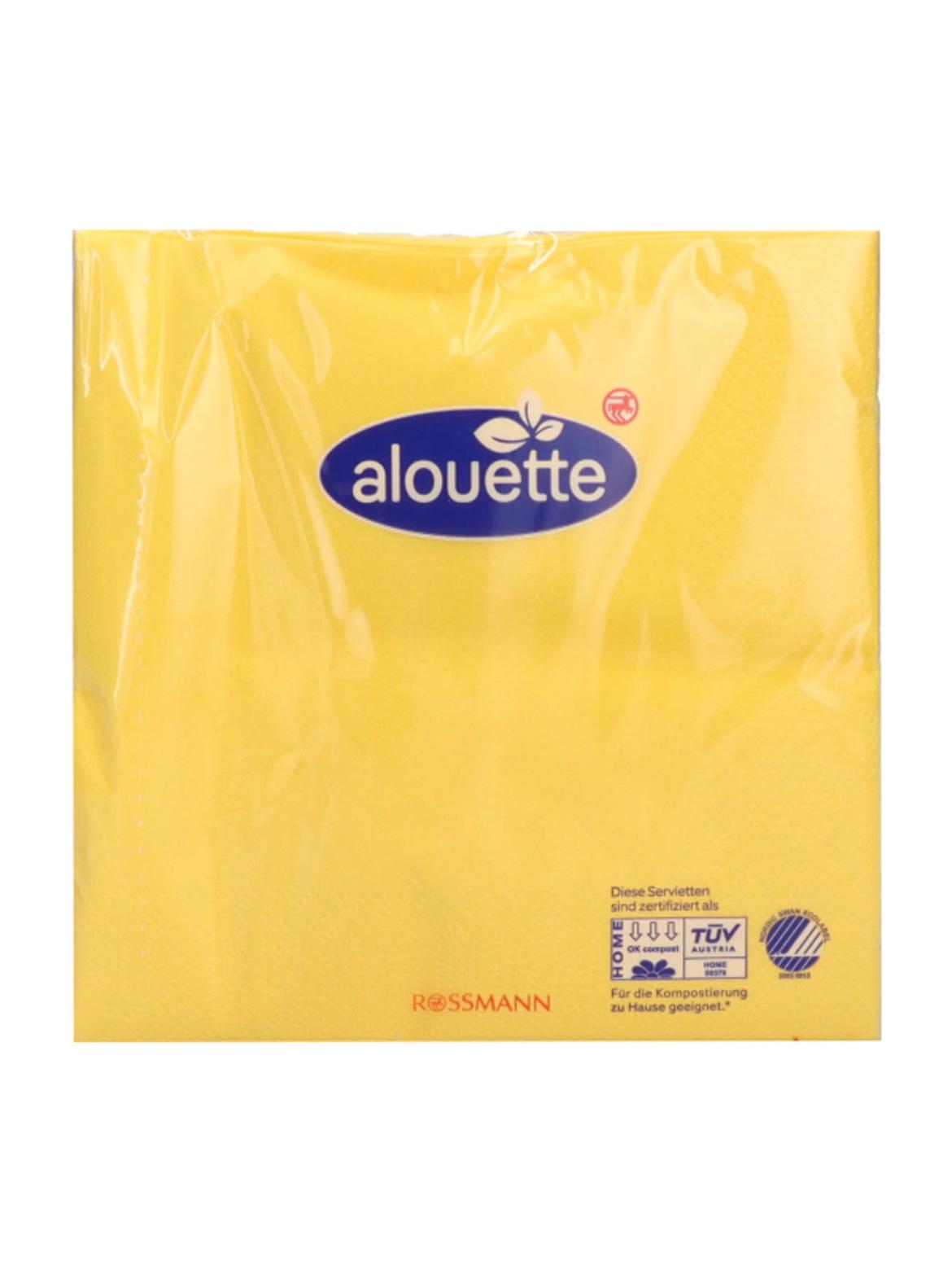 Alouette Sárga Szalvéta