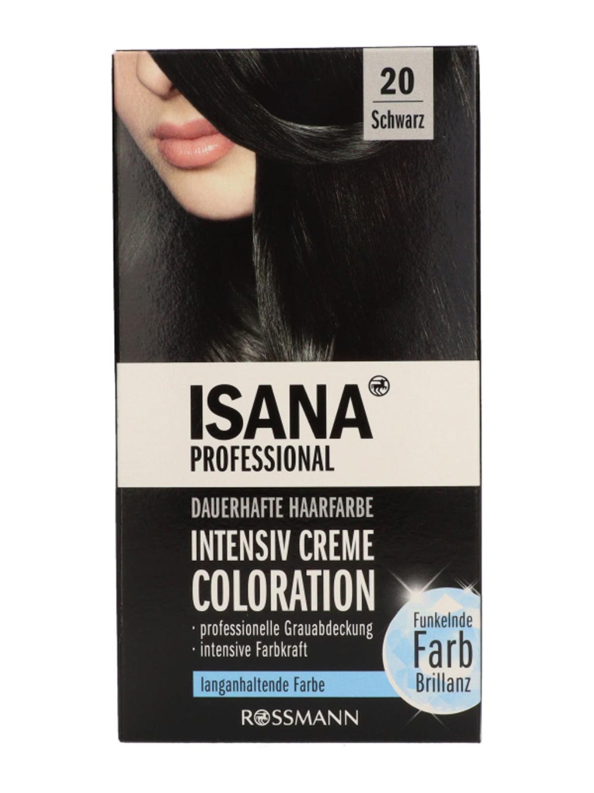 Isana Professional intenzív krémhajfesték /20 fekete