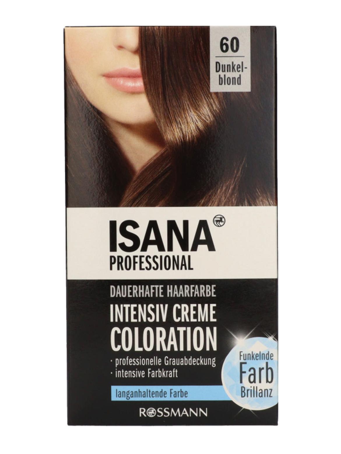 Isana Professional intenzív krémhajfesték /60 sötét szőke