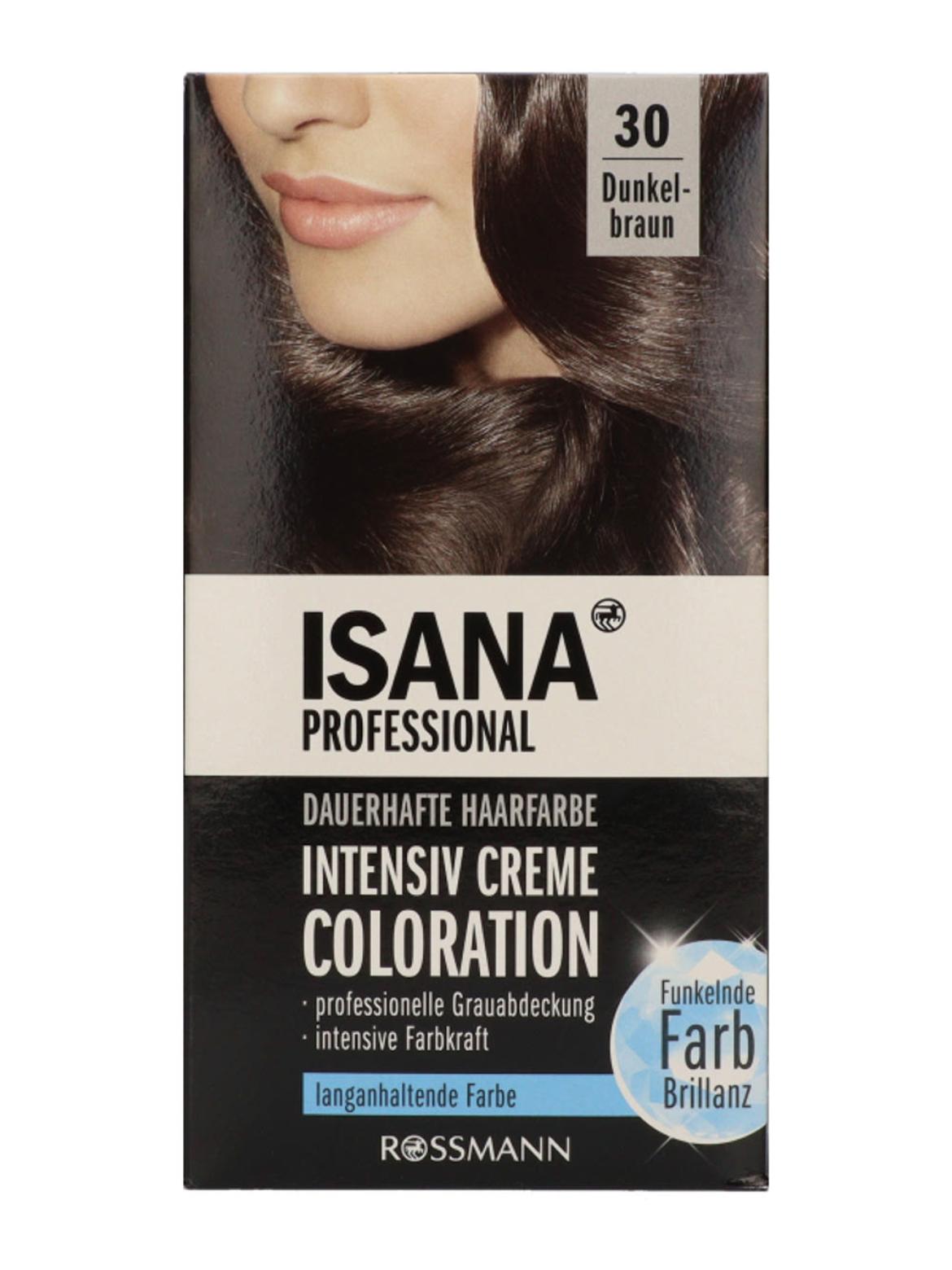 Isana Professional intenzív krémhajfesték /30 sötét barna