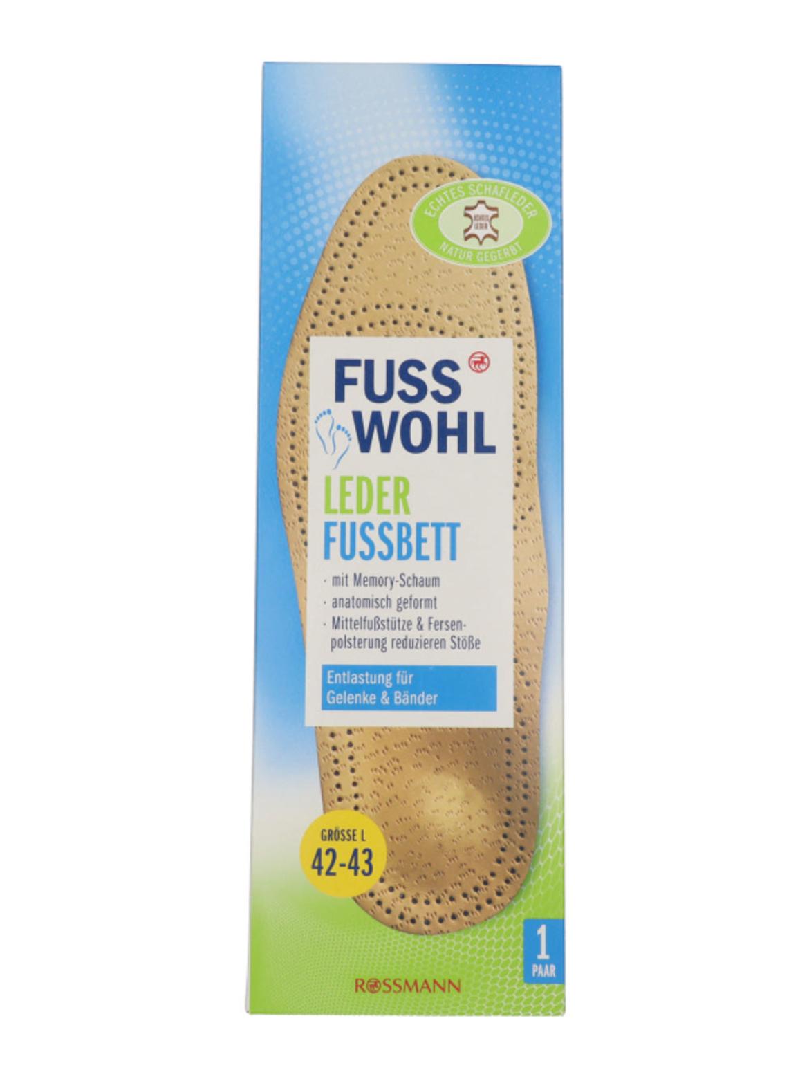 Fuss Wohl bőr talpbetét L 42/43