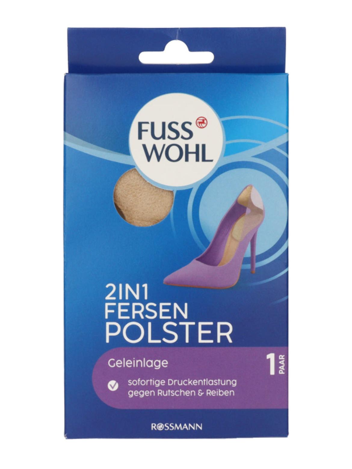 Fuss wohl 2in1 zselés sarokvédő betét sarokpárnával 1 pár