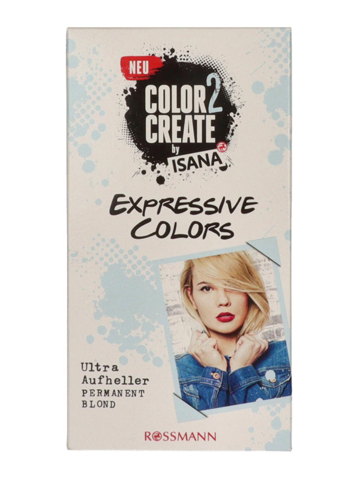 Isana Expressive Colors  világosító hajfesték /Ultra Blond