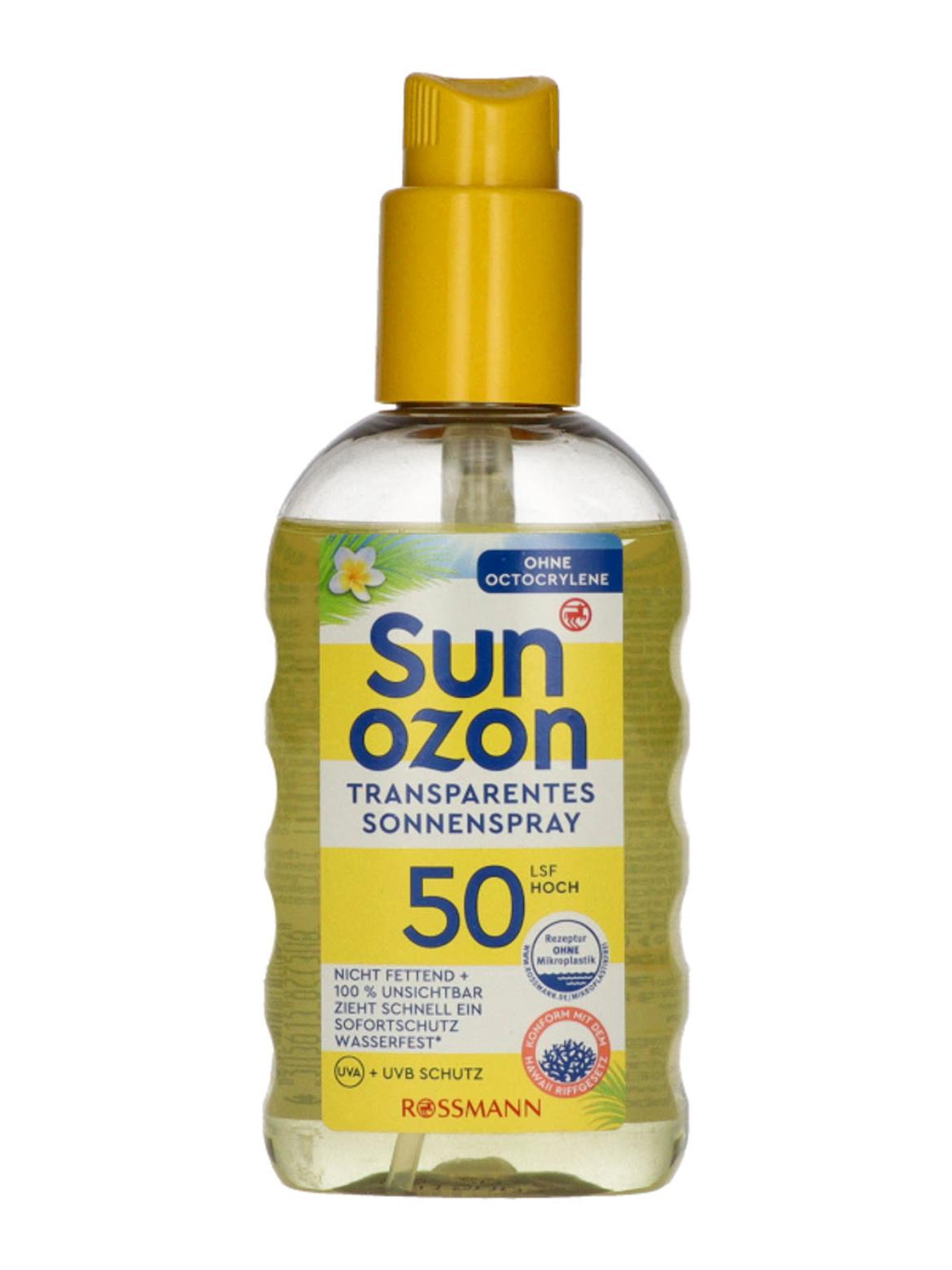 Sunozon napozó spray F50