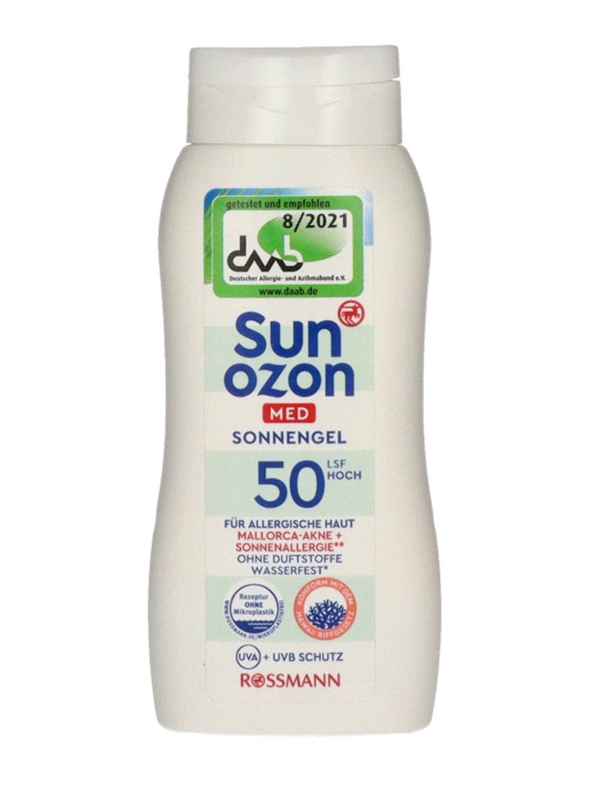 Sunozon Med napozó gél F50
