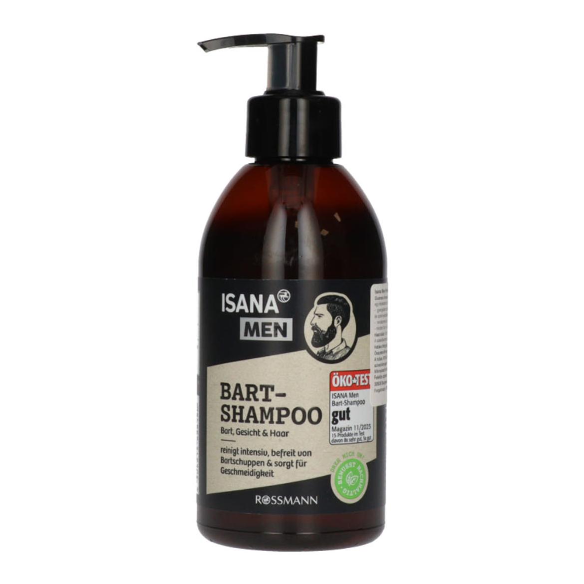 Isana Men Premium szakáll sampon, guarana & cink