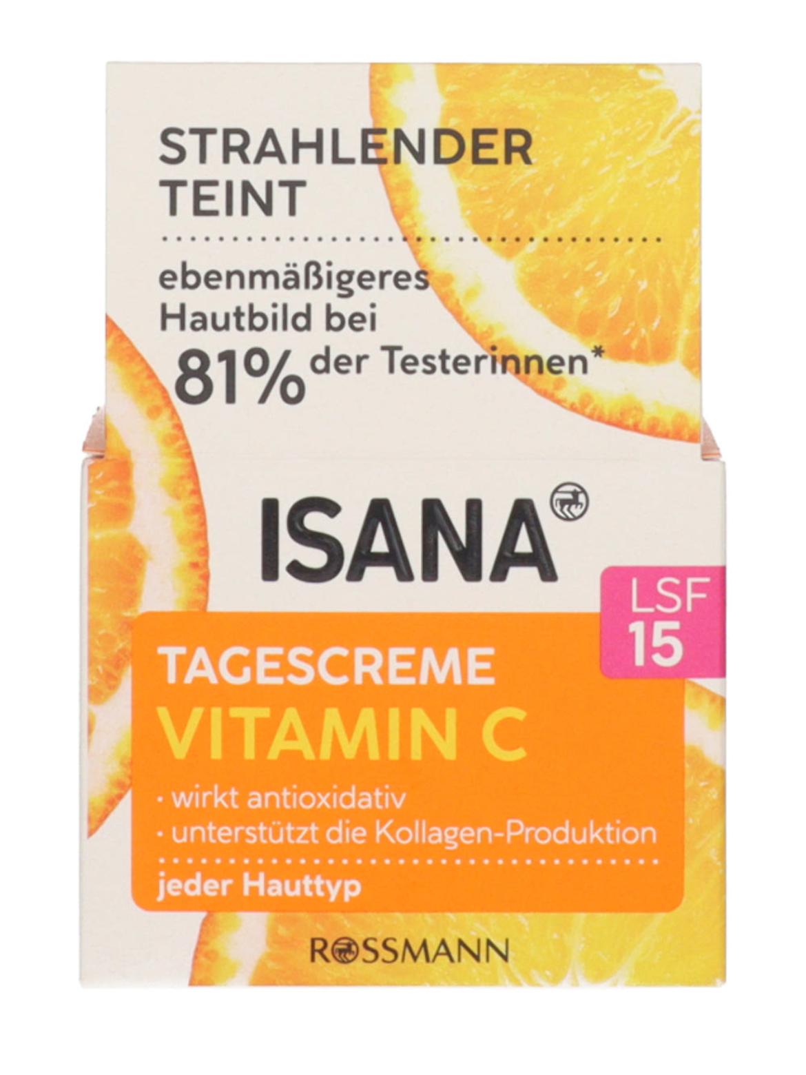 Isana nappali krém C vitaminnal SPF15