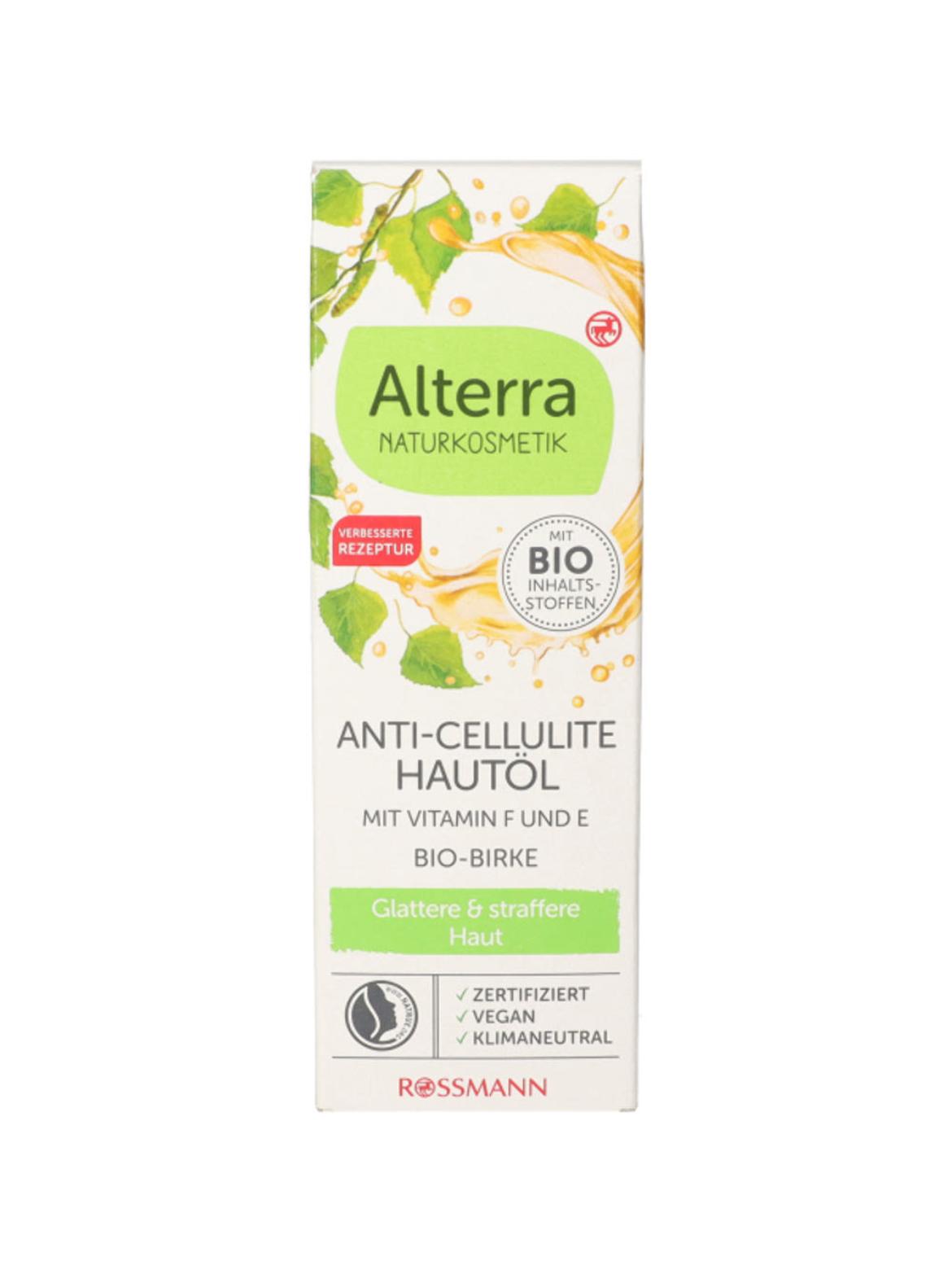 Alterra bőrápoló olaj anti-cellulit nyírfa