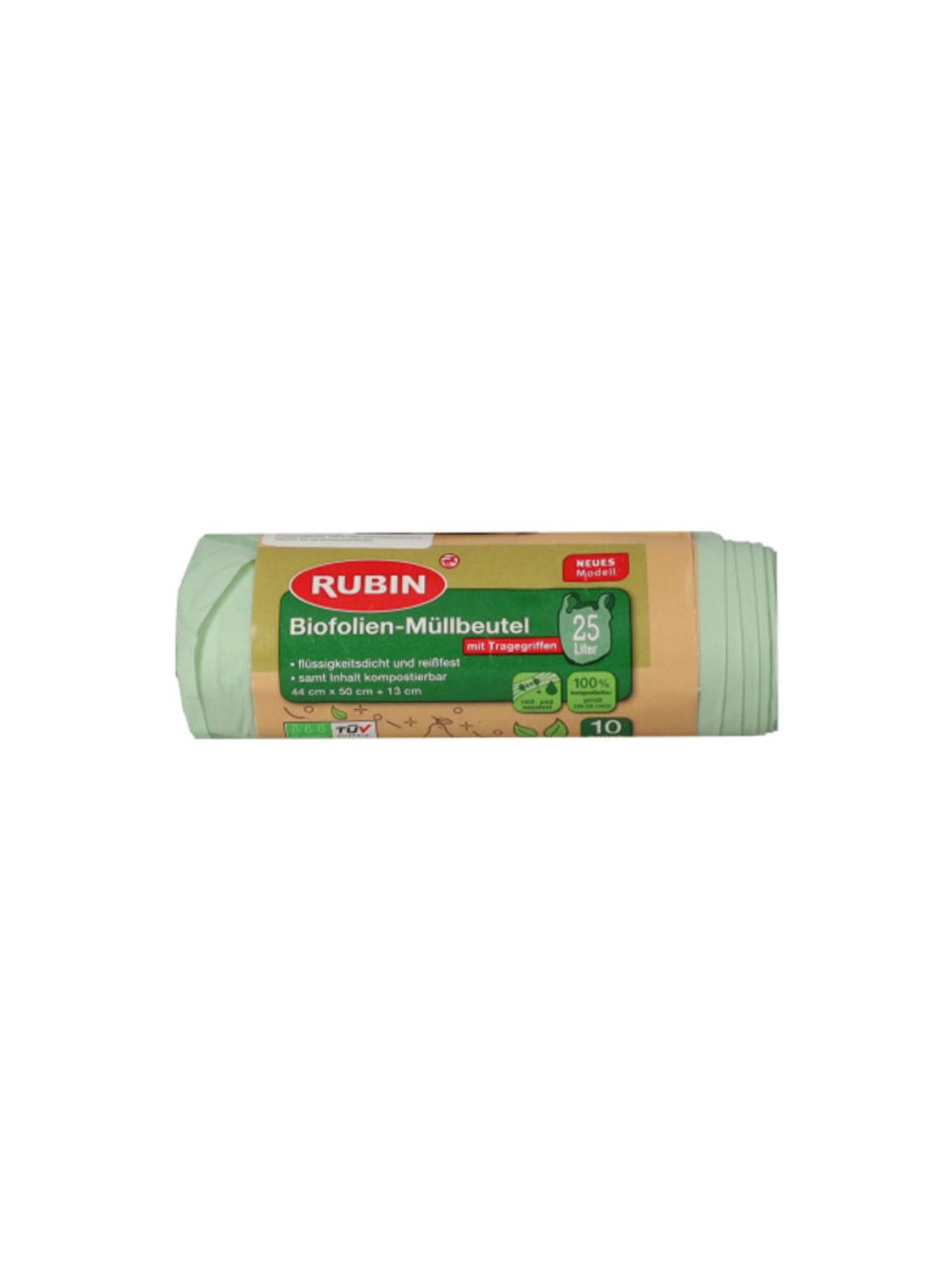 Rubin Bio szemetzsák, füles 25 L