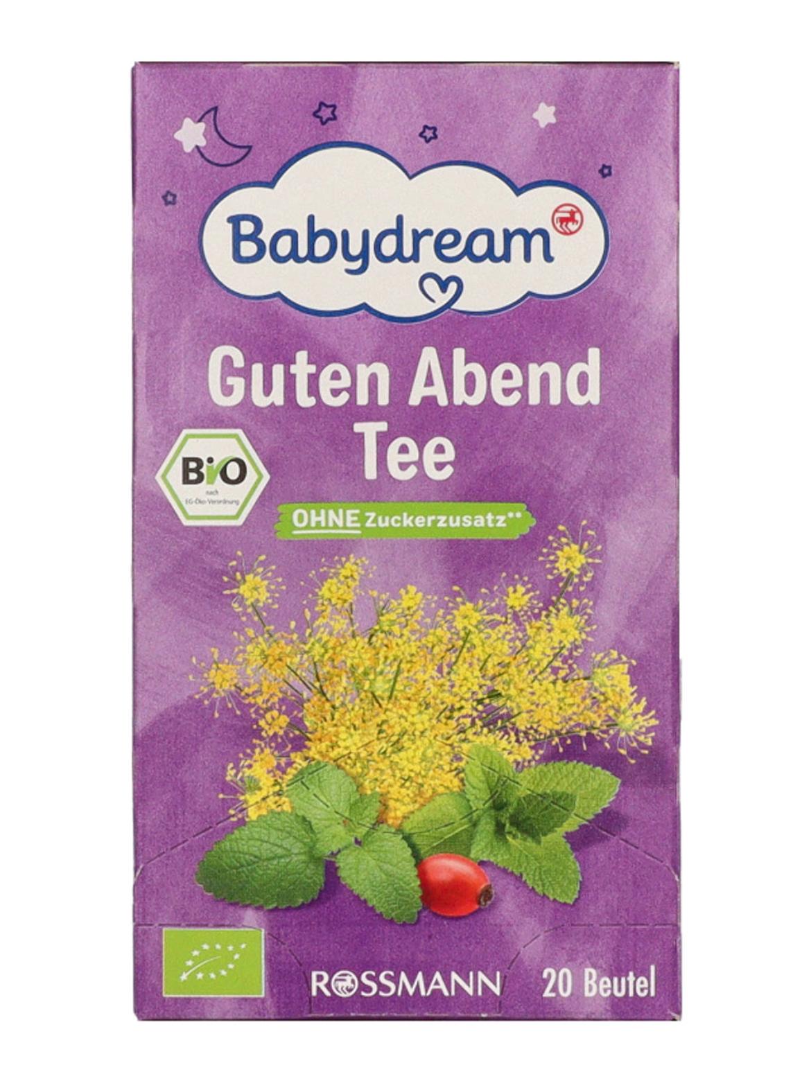 Babydream Bio filteres jó éjt tea 5 hónapos kortól 20 db