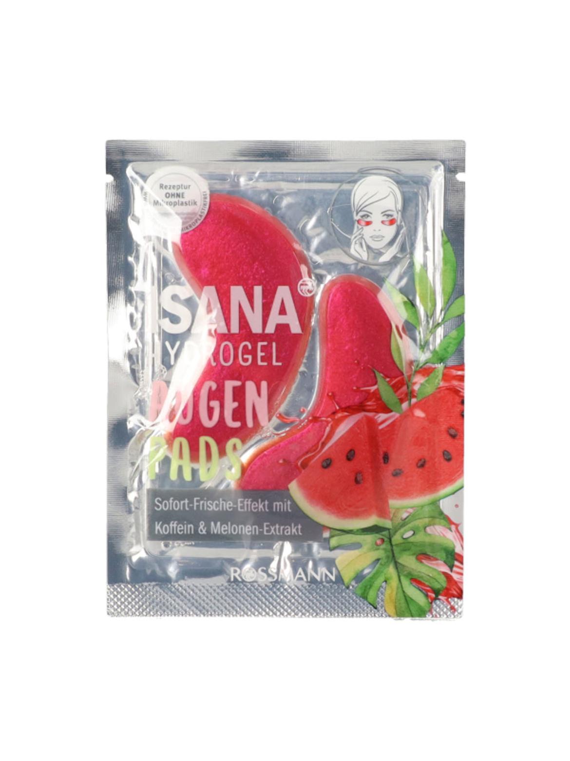 Isana Hydrogel Melone szemkörnyékápoló tapasz, 1 pár