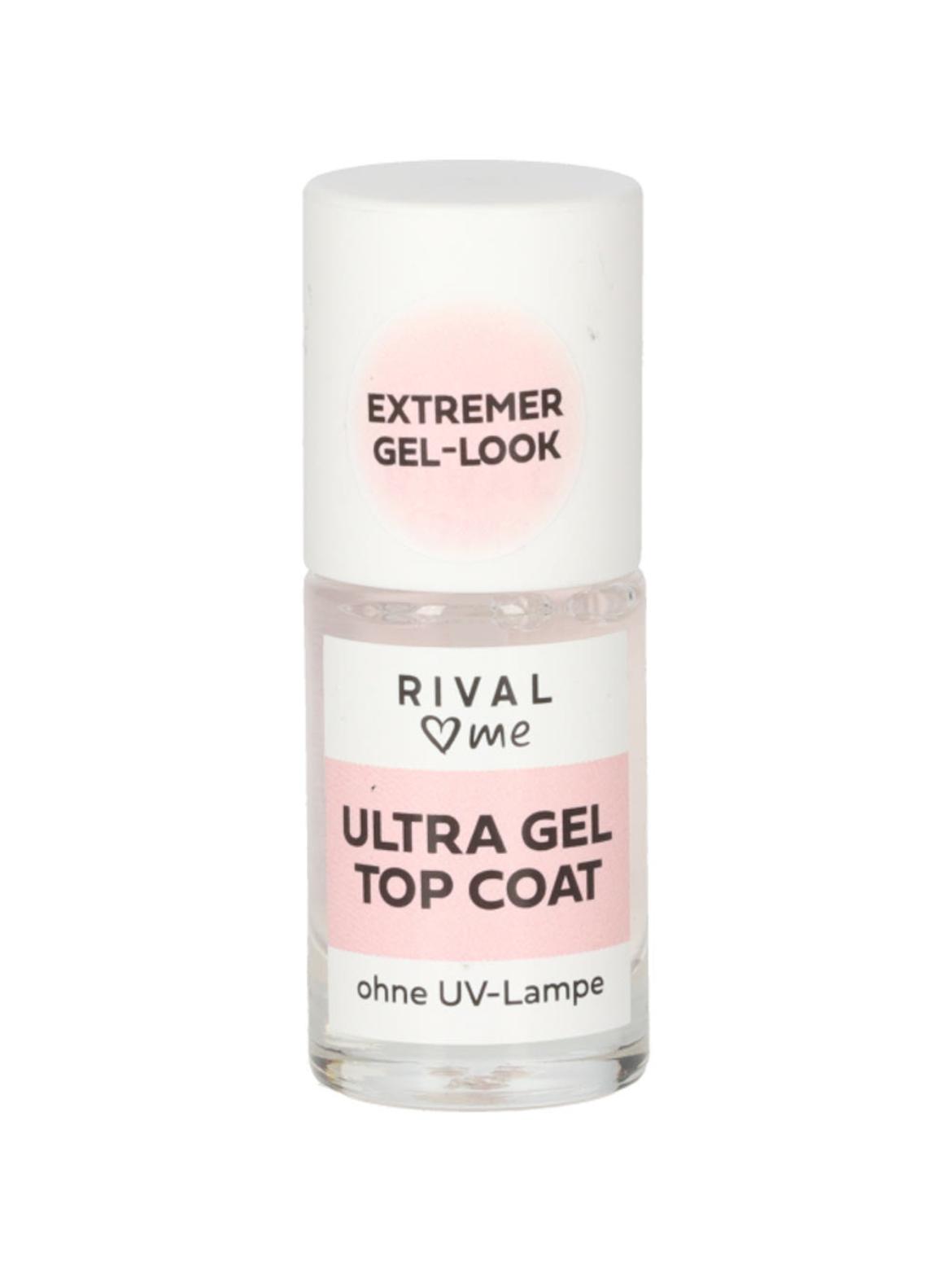 Rival Loves Me Ultra Gel Top Coat fedő körömlakk