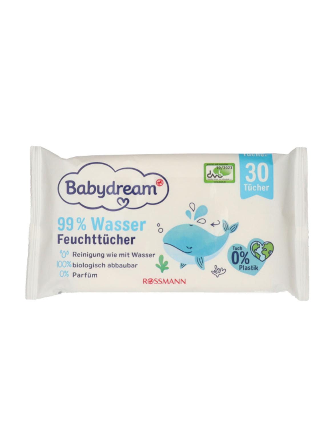 Babydream Extra Sensitive törlőkendő 99% vízzel