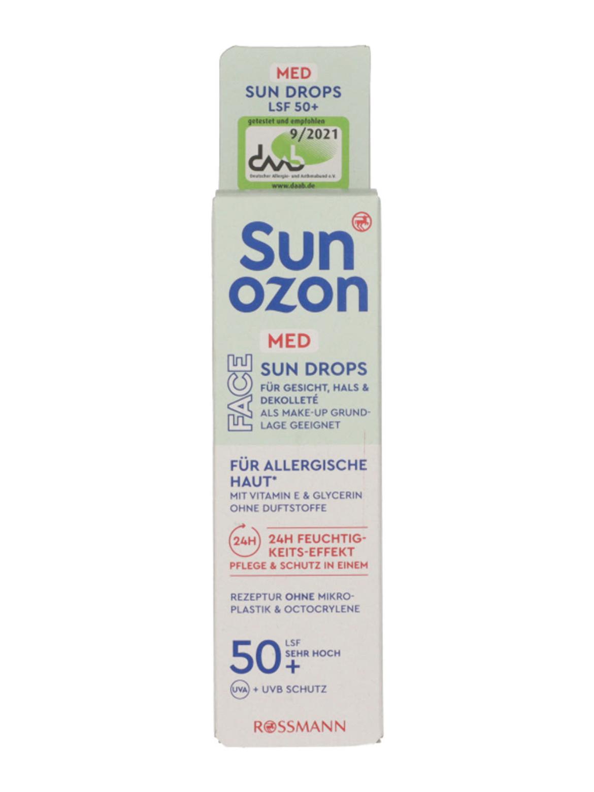 Sunozon Med fényvédő szérum LSF50+