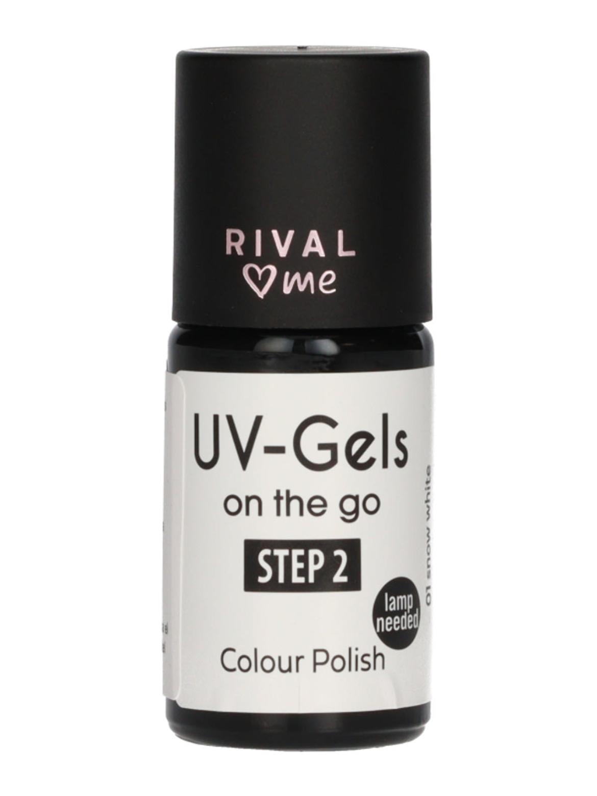 Rival Loves Me Uv-Gels On The Go gél lakk /01 snow