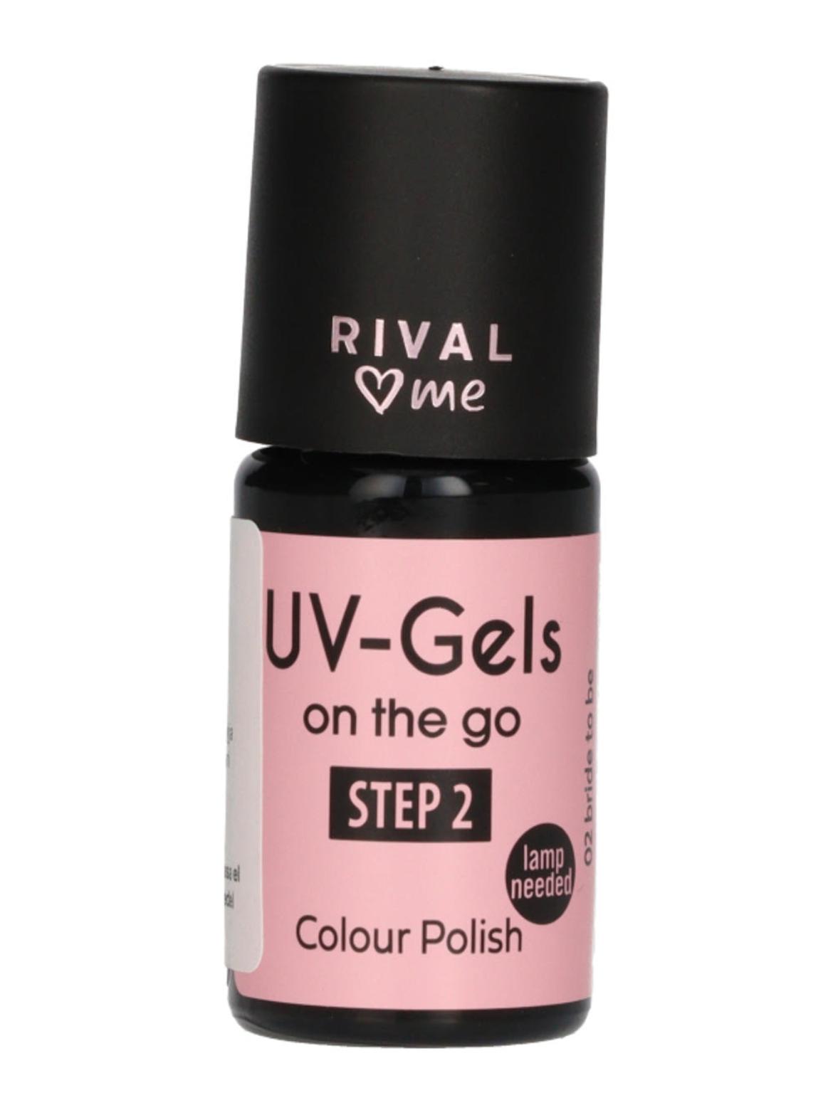Rival Loves Me Uv-Gels On The Go gél lakk /02 bride