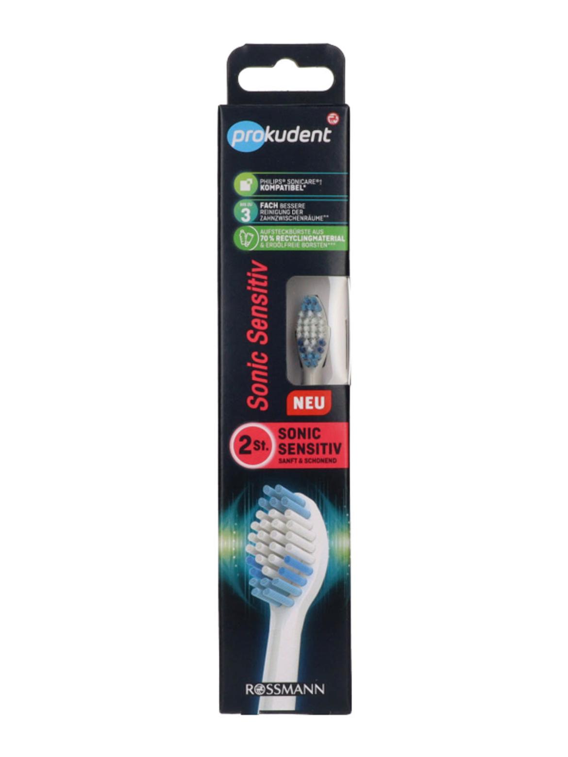 Prokudent Sonic Sensitive elektromos fogkefe pótfej