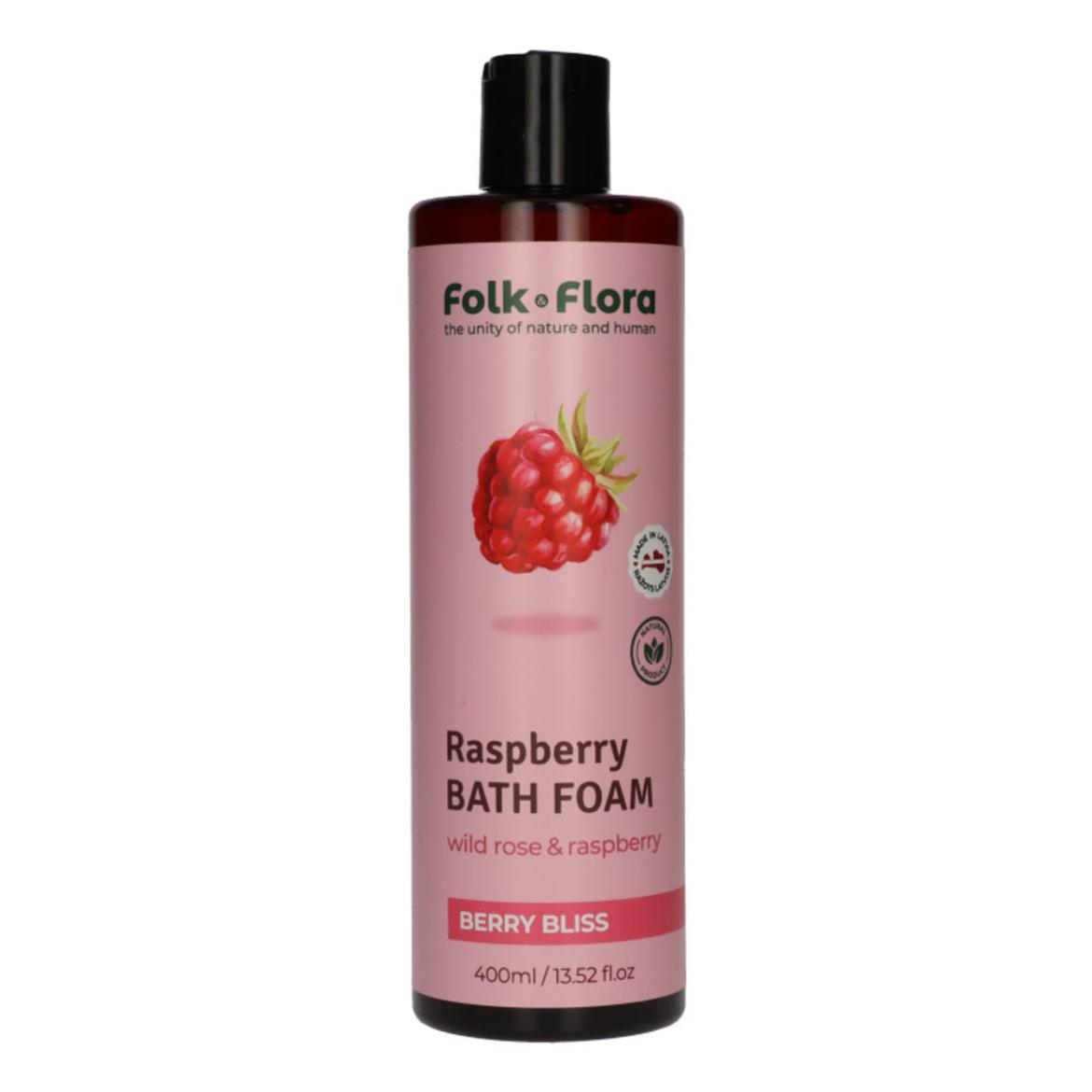 Folk&Flora habfürdő vadrózsával és málnával - 400 ml