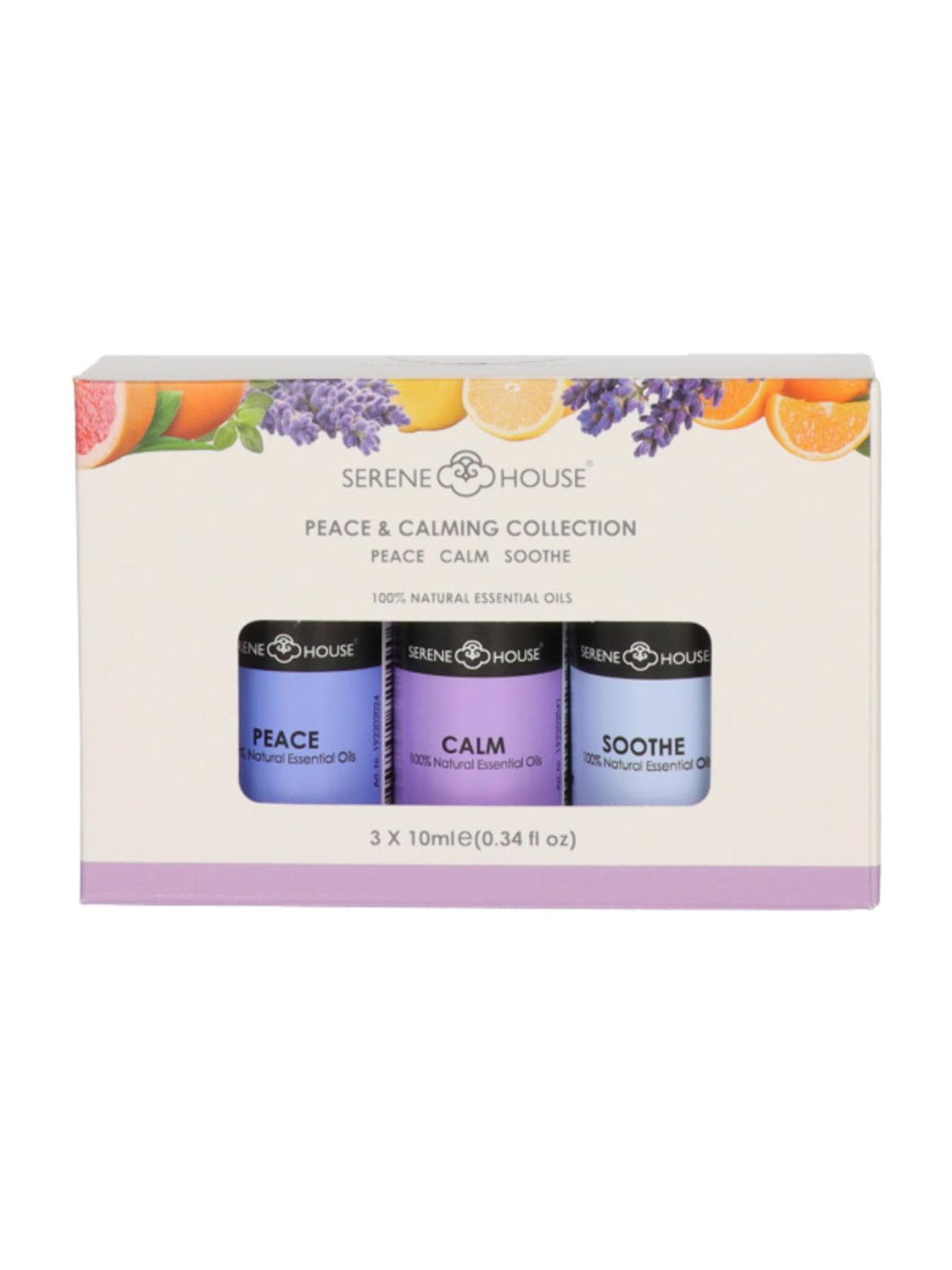 Serene House Peace&Calming illolaj keverék szett 3x10 ml