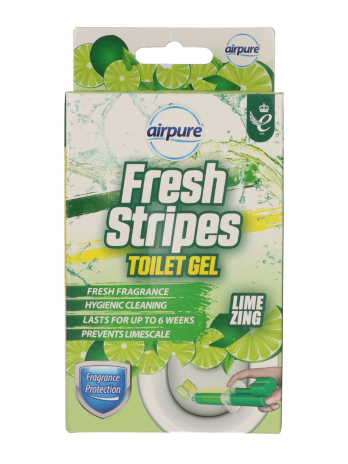 Airpure Fresh Stripes Lime Wc gél