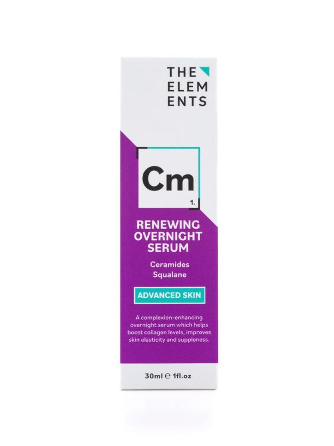 The Elements Advanced Skin bőrmegújító éjszakai szérum