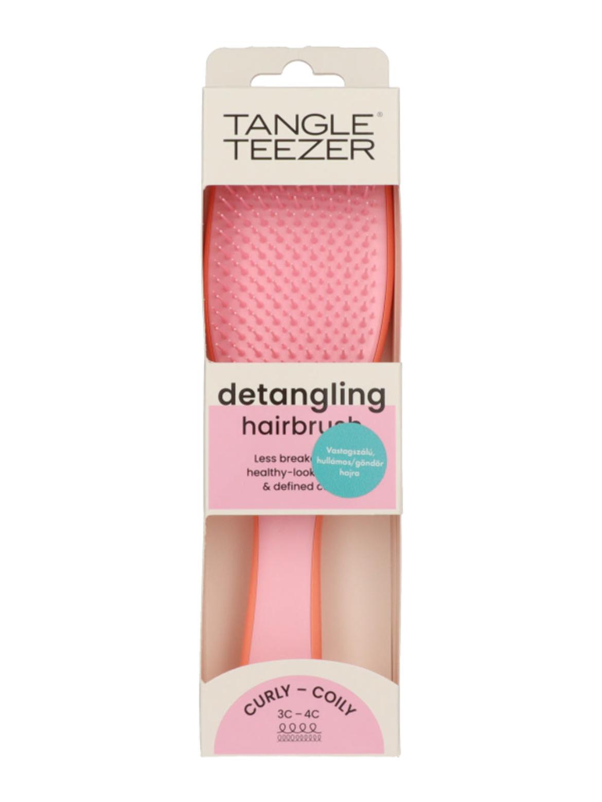 Tangle Teezer Naturally Curly Wet Hair hajkefe rózsaszín/narancssárga