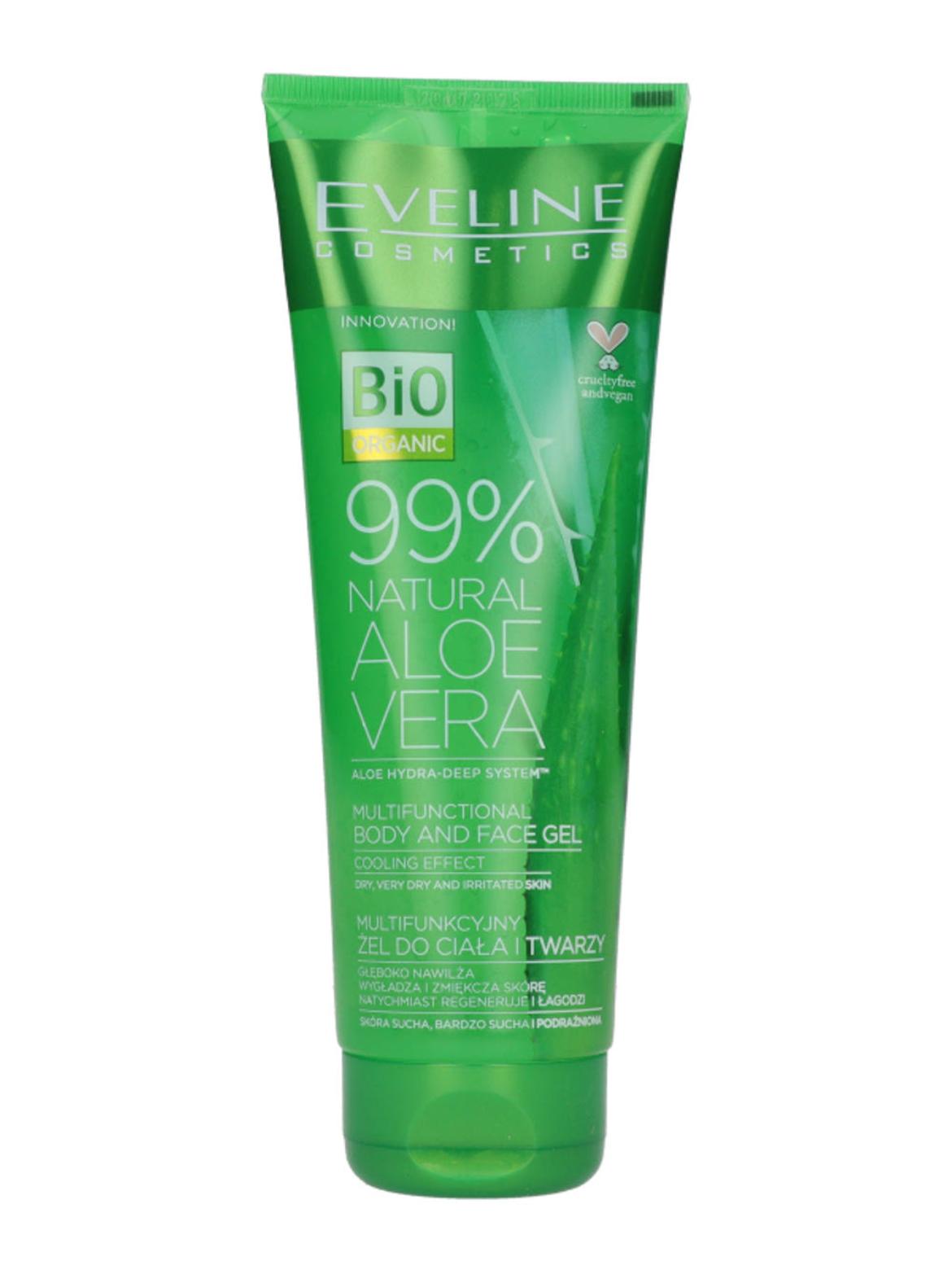 Eveline 99% Natural Aloe Vera test és arc gél