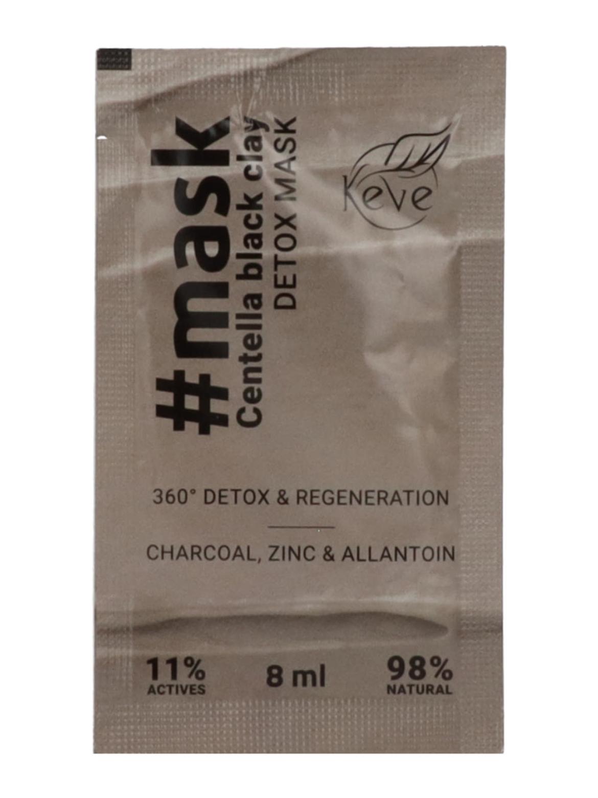 Keve #Mask agyagmaszk fekete szénnel