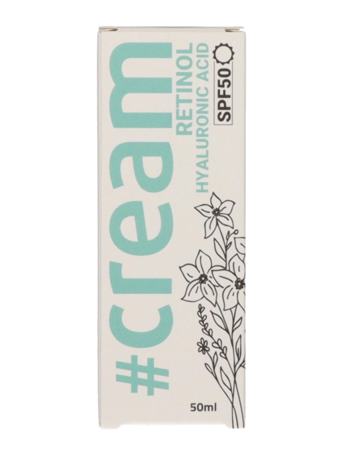 Keve Retinol + Hialuronsav fényvédő arckrém SPF50