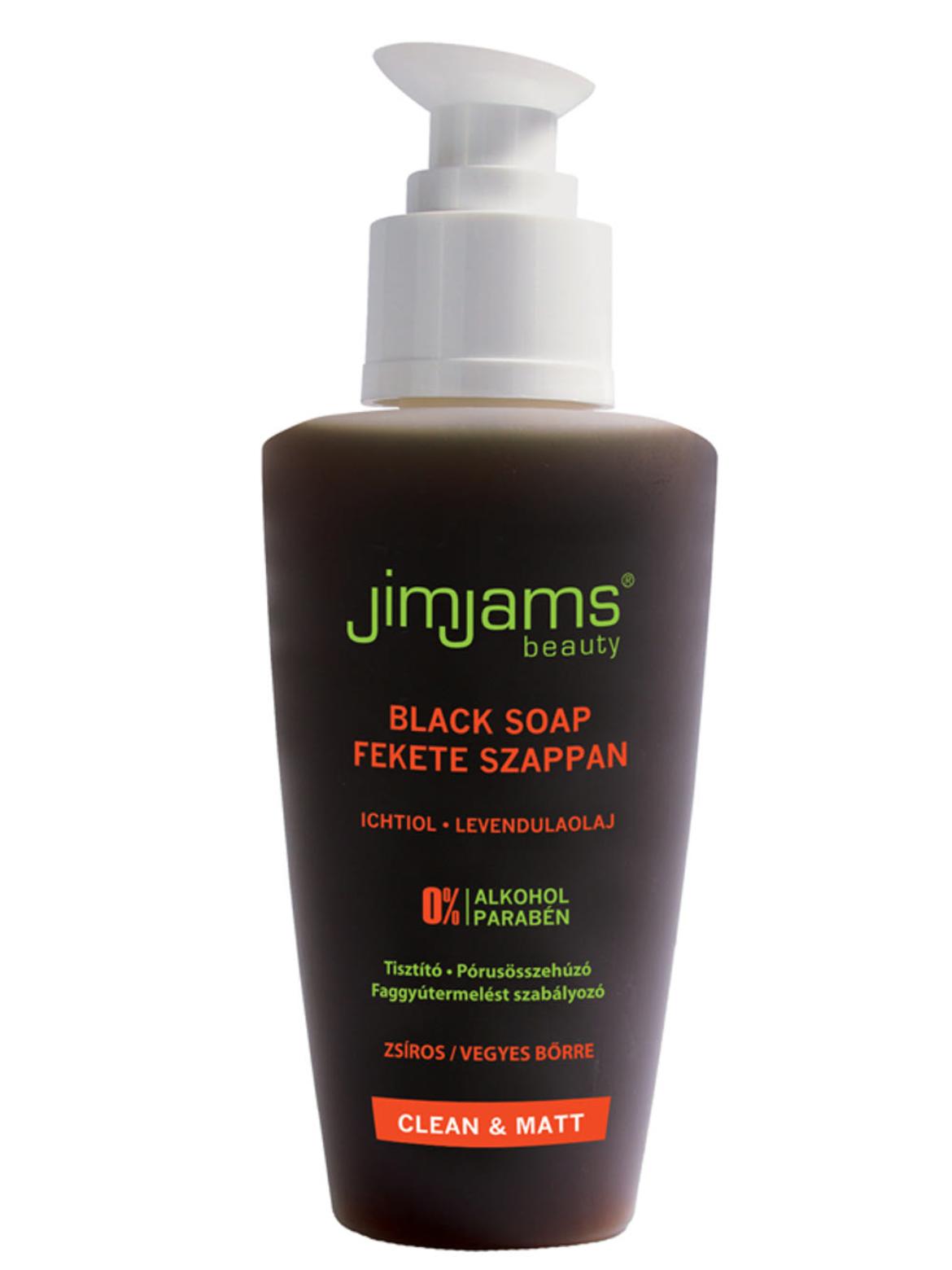 JimJams Pure & Clear Fekete szappan